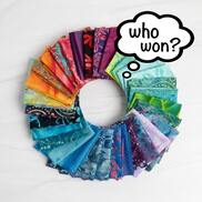 Moda Fat Quarter - Who Won?